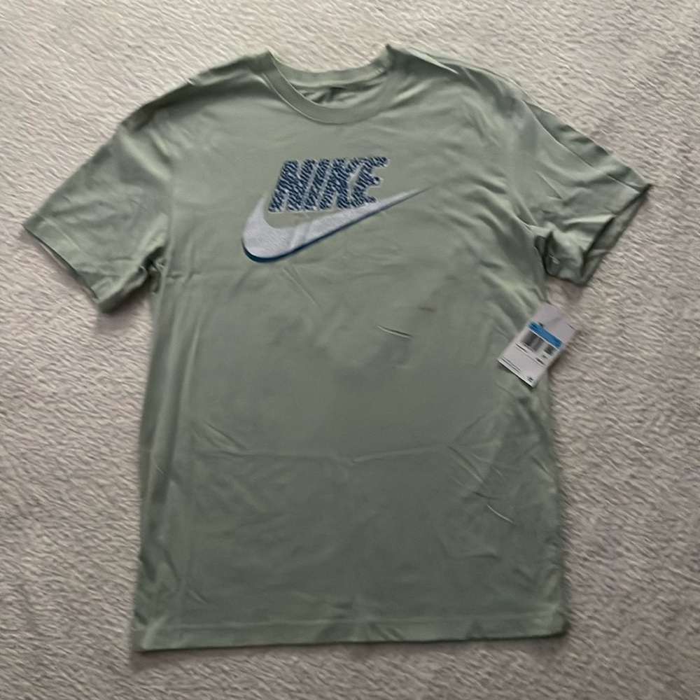 Nike Men's Sportswear Futura Logo Short Sleeve T-Shirt - Seafoam NWT
